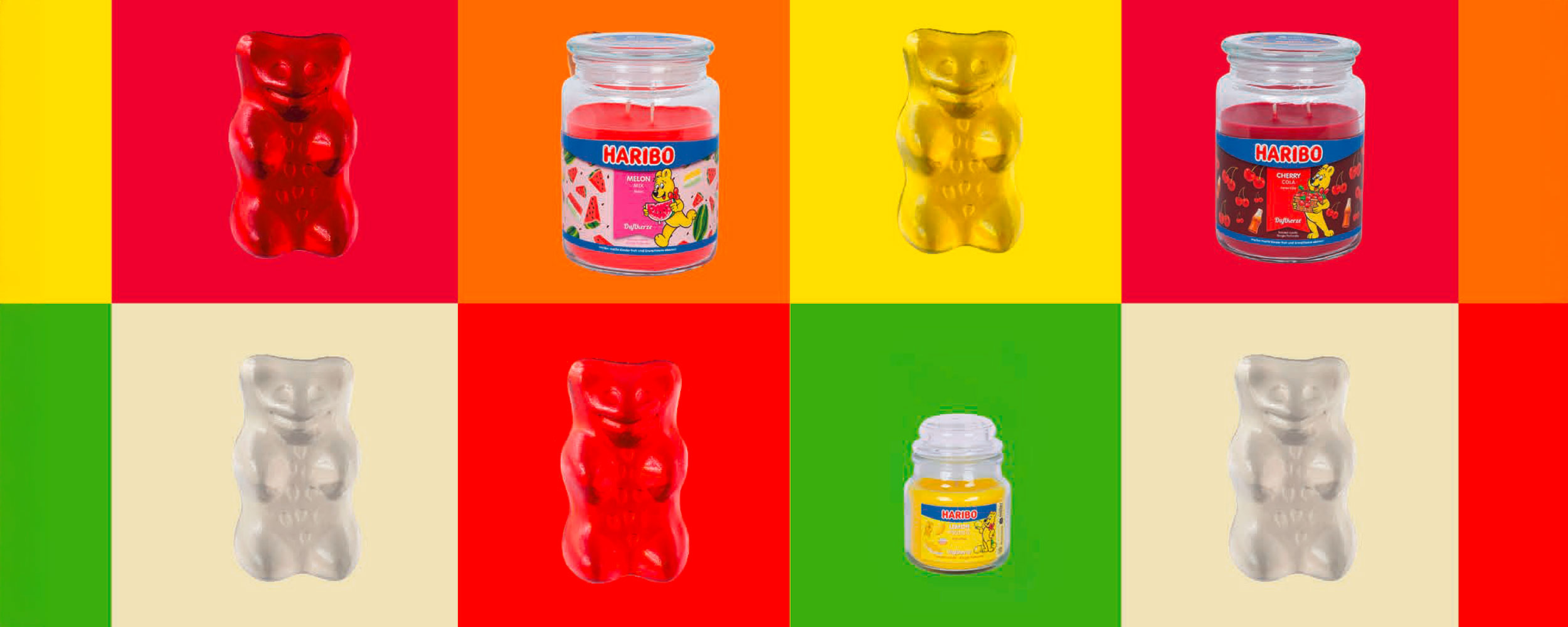 HARIBO licensed candle range