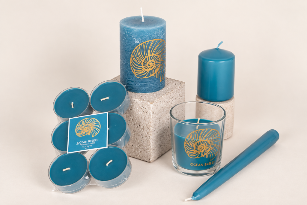 Trend Inspired Ocean Breeze Candle Assortment
